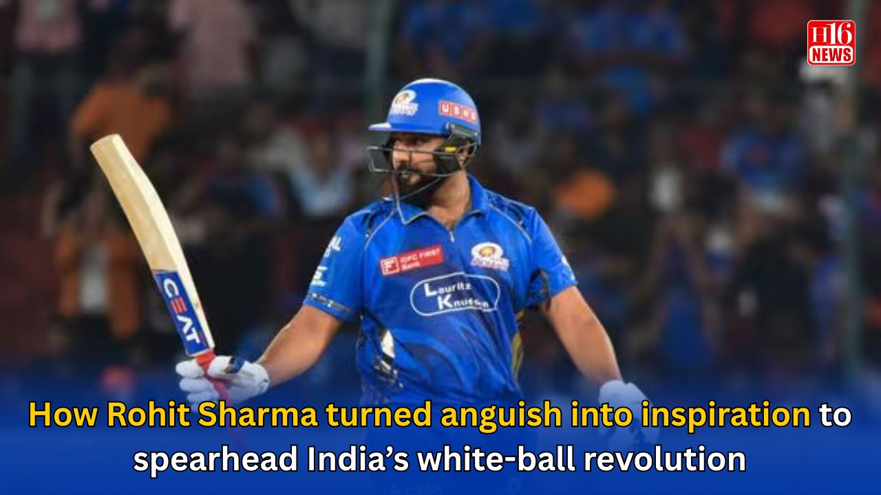 How Rohit Sharma turned anguish into inspiration to spearhead India’s white-ball revolution